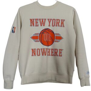 New York or Nowhere (NYON) x Knicks Swish Crew in Cream
Size XS